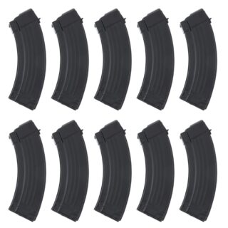 Korean Import AK-47 7.62x39mm 30 Round Steel Magazine (10 Pack)