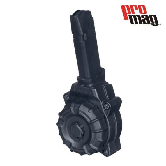 ProMag 9mm 30 Round Drum Magazine for Glock 43X, 48 Pistols