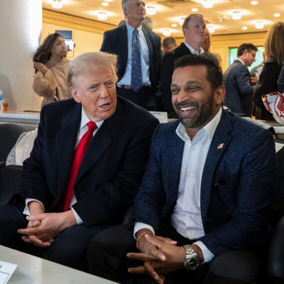 Kash Patel and President Trump