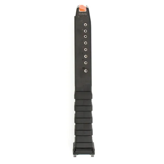 RWB 9mm 17 Round Extended Magazine for Glock 43X/48 Pistols