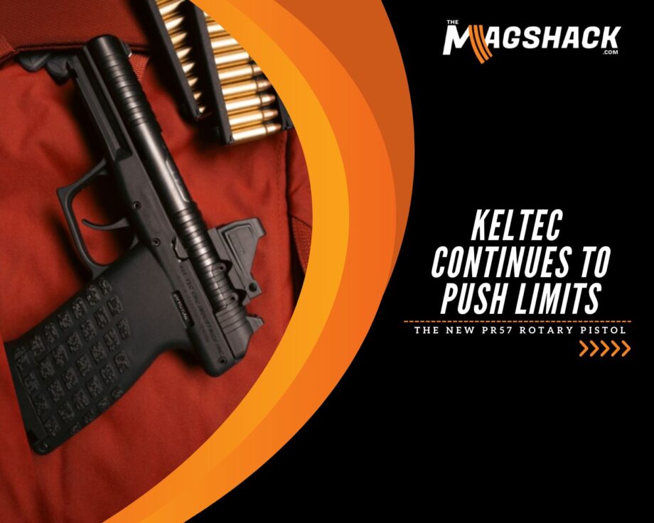 KelTec Continues To Push Limits: The New PR57 Rotary Pistol