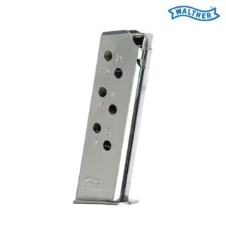 Walther PPK .32 ACP 7 Round Nickel Magazine