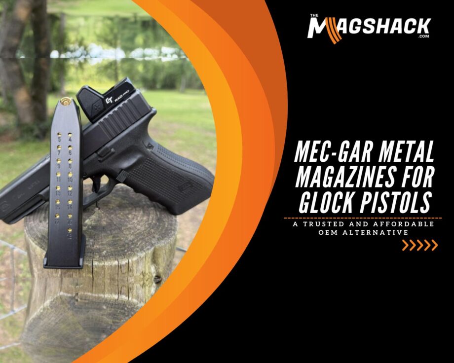 Mec-Gar Metal Magazines For Glock Pistols
