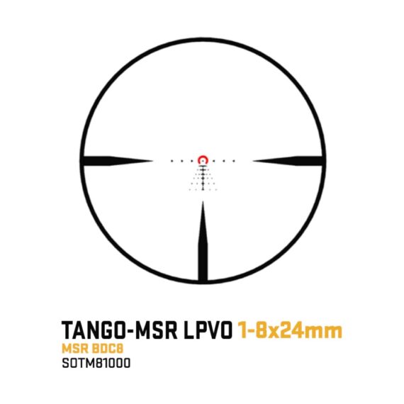 Sig Sauer TANGO-MSR 1-8x24mm LPVO Rifle Scope #4