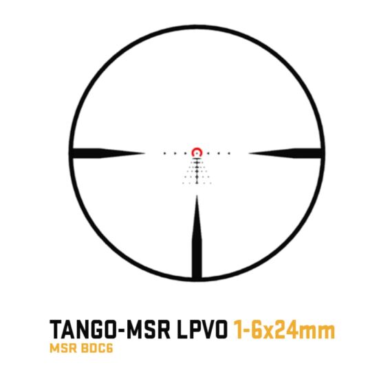 Sig Sauer TANGO-MSR 1-6x24mm LPVO Rifle Scope #5