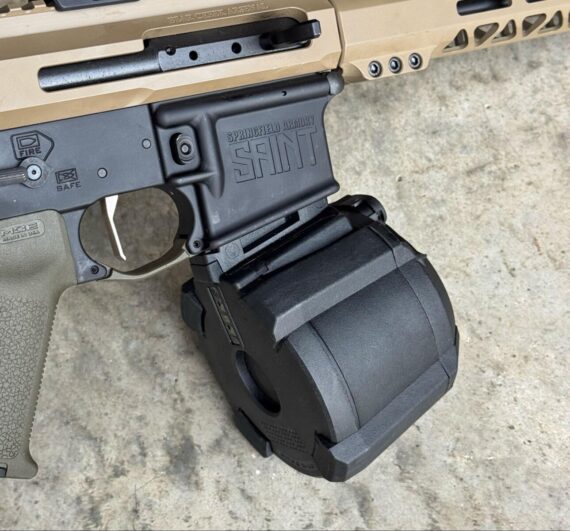 Magpul D-60 Drum Magazine on AR-15