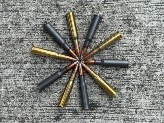 Steel cased surplus ammo