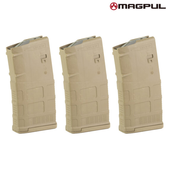 Magpul PMAG GEN M3 AR-10 .308/7.62x51 20 Round Magazine (3 Pack)