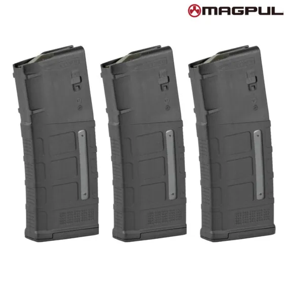 Magpul PMAG GEN M3 AR-10 .308/7.62x51 25 Round Window Magazine (3 Pack)