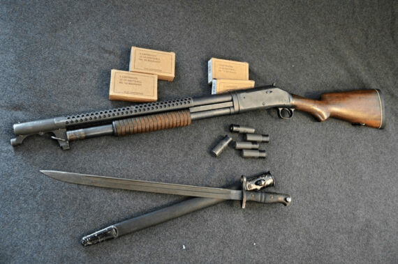 M1897 Trench Shotgun with M1917 Bayonet