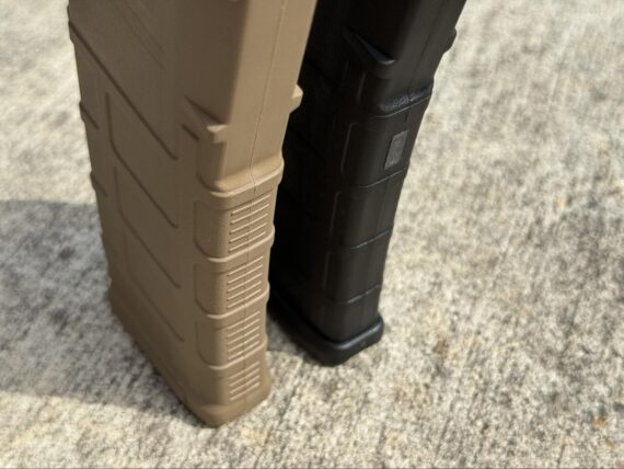 Gen M3 magazine is noticeably grippy