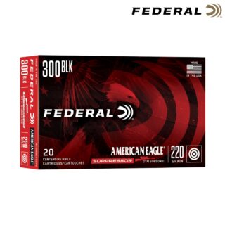 Federal American Eagle .300 Blackout Subsonic 220gr OTM Ammo