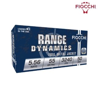 Fiocchi 5.56x45mm NATO 55gr FMJBT Ammo