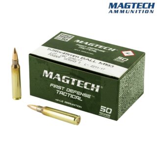 Magtech First Defense Tactical 5.56x45mm NATO 55gr FMJ Ammo