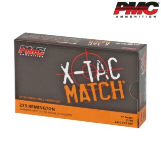 PMC X-TAC .223 Remington 77gr OTM Ammo