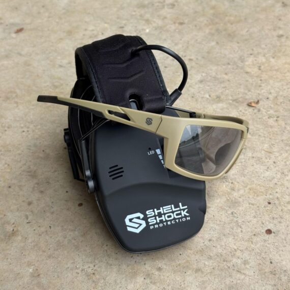 ShellShock Protection EXO PRO Earmuffs & Eclipse Sunglasses