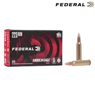 Federal American Eagle .223 Remington 55gr FMJ Ammo