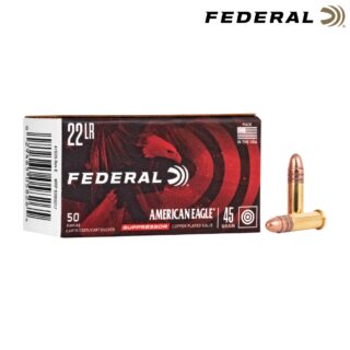 Federal American Eagle Suppressor .22 LR 45gr CPRN Ammo