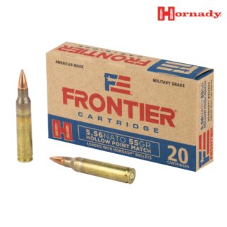 Hornady Frontier 5.56x45mm NATO 55gr HP Match Ammo