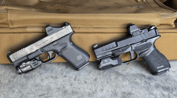 Glock 19 and Springfield Echelon