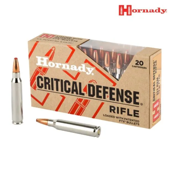 Hornady Critical Defense .223 Remington 73gr FTX Ammo