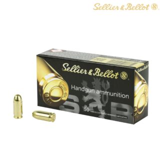 Sellier & Bellot .380 ACP 92gr FMJ Ammo
