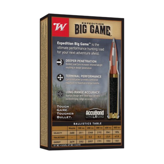 Winchester Expedition Big Game .308 Winchester 168gr AccuBond Ammo #2