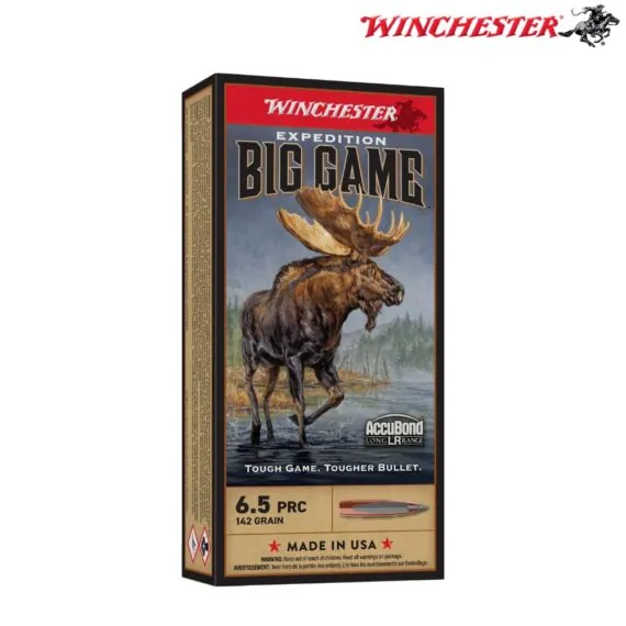 Winchester Expedition Big Game 6.5 PRC 142gr AccuBond Ammo