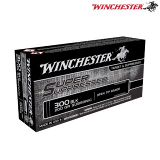 Winchester Super Suppressed .300 Blackout 200gr OT Subsonic Ammo