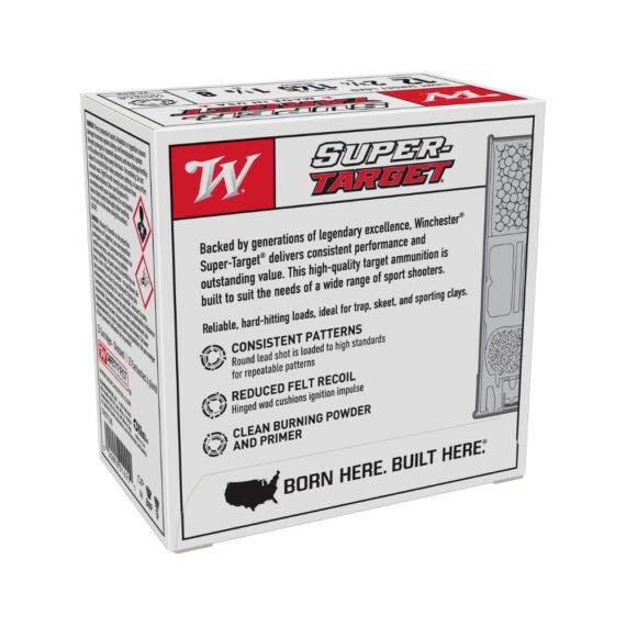 Winchester Super-Target 12 Gauge 2.75" 1-1/8oz #8 Ammo #2