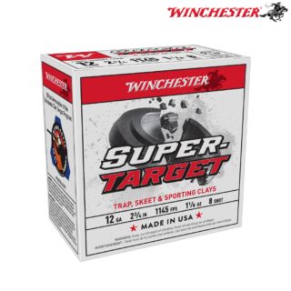 Winchester Super-Target 12 Gauge 2.75" 1-1/8oz #8 Ammo