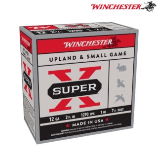 Winchester Super-X 12 Gauge 2.75" 1oz #7.5 Shot Ammo