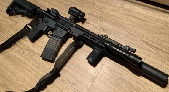 suppressed AR-15