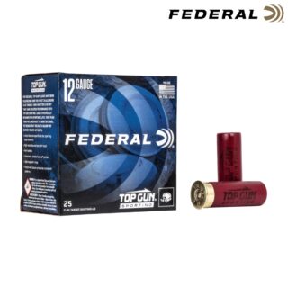 Federal Top Gun Sporting 12 Gauge 2.75" 1oz 8 Shot Ammo