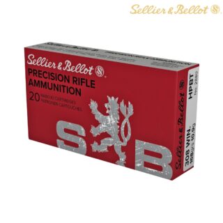 Sellier & Bellot .308 Winchester 168gr HPBT Ammo