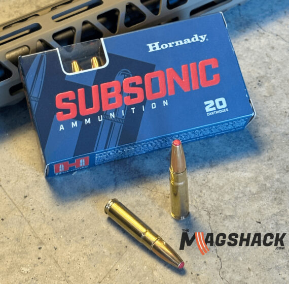 Subsonic ammo