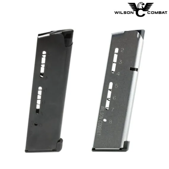 Wilson Combat 1911 Elite Tactical Full Size .45 ACP 8 Round Magazine With Lo-Profile Steel Floor Plate #1