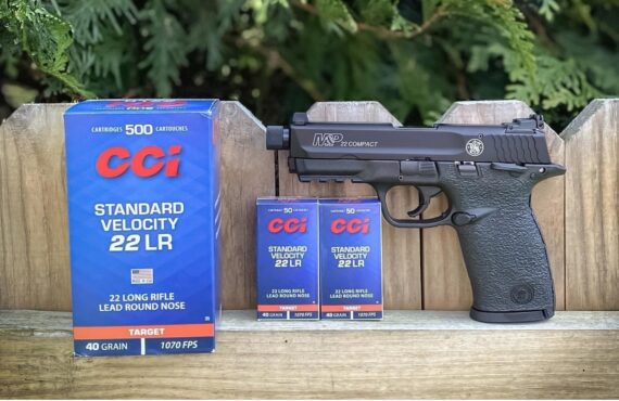 M&P22 Compact and CCI Standard Velocity