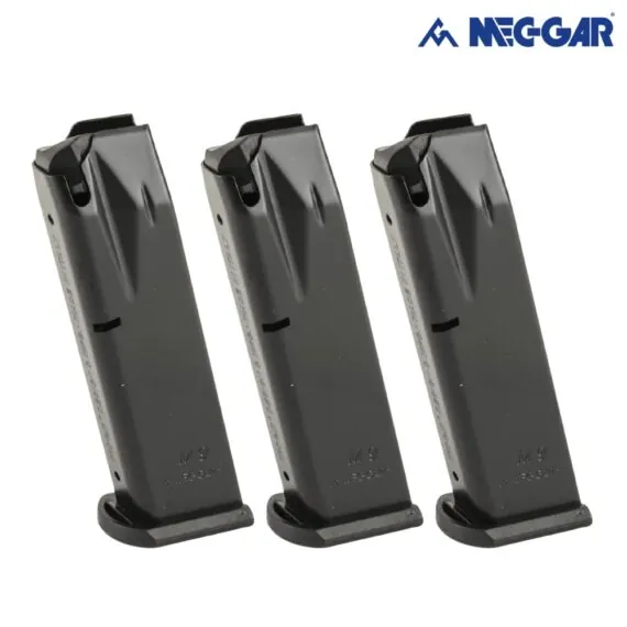 Mec-Gar Beretta 92FS 9mm 18 Round Magazine (3 Pack)