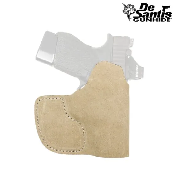 DeSantis Suede Nemesis Pocket Holster for Glock 43, 43X Pistols