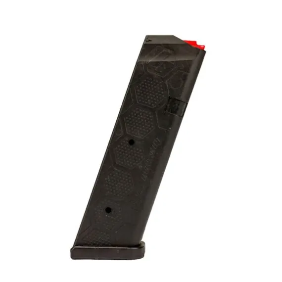 HEXMAG Carbon Fiber 9mm 15 Round Magazine for Glock 19 Pistols
