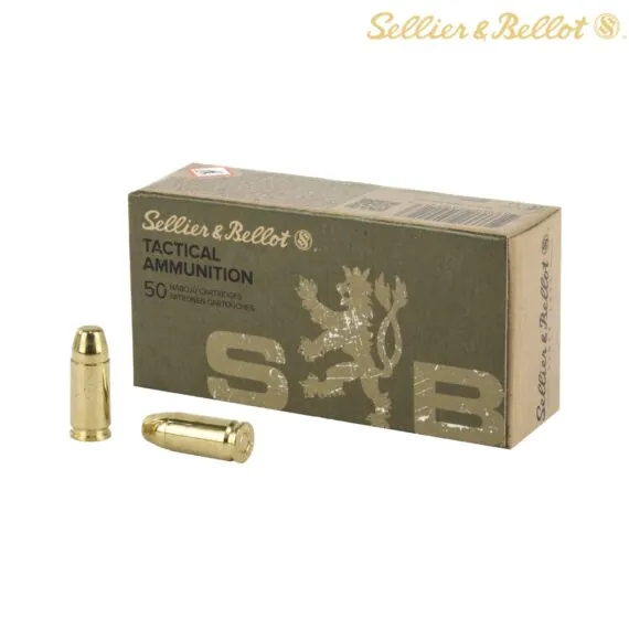S&B 9mm Subsonic 140gr FMJ Ammo