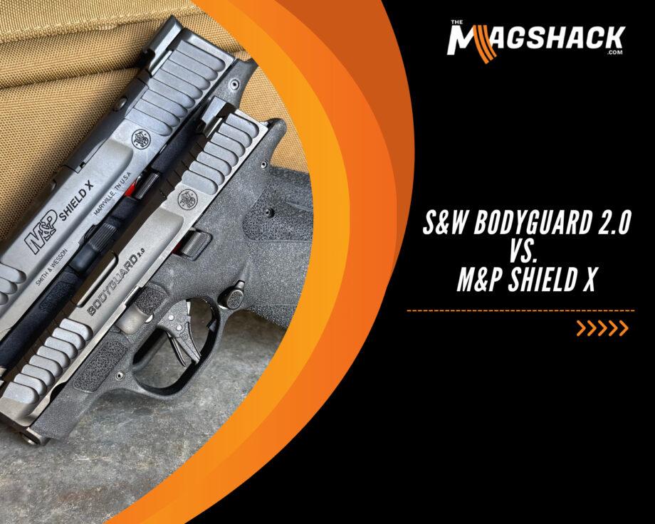 CCW Battle: Smith & Wesson Bodyguard 2.0 vs. M&P Shield X