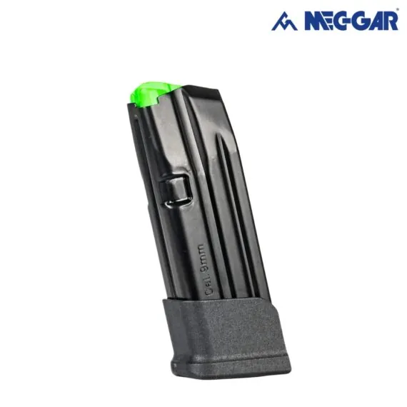 Mec-Gar 9mm 15 Round Extended Magazine for Glock 26 Pistols