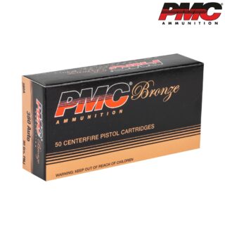 PMC Bronze .380 ACP 90gr FMJ Ammo