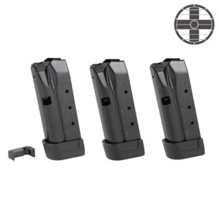 Shield Arms Z9 9mm 9 Round Magazine with Magazine Release for Glock 43 Pistols (3 Pack)